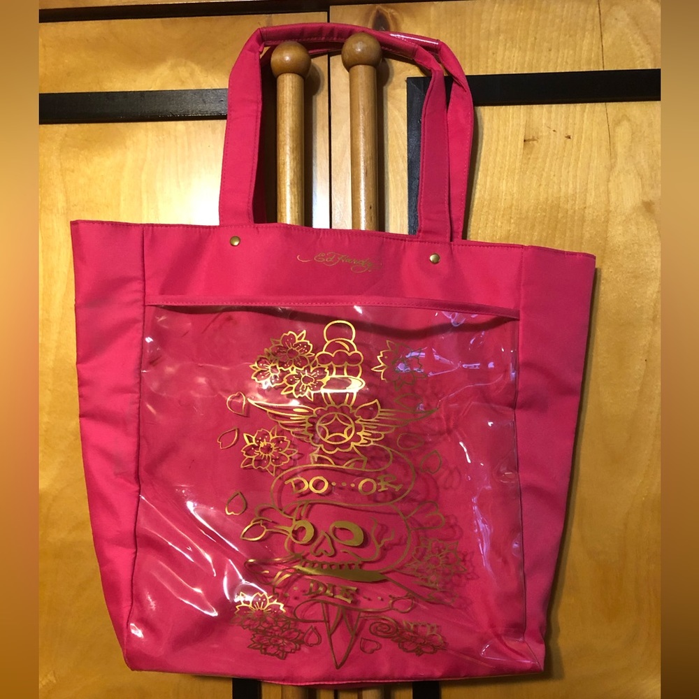 Ed Hardy Do or Die Large Tote